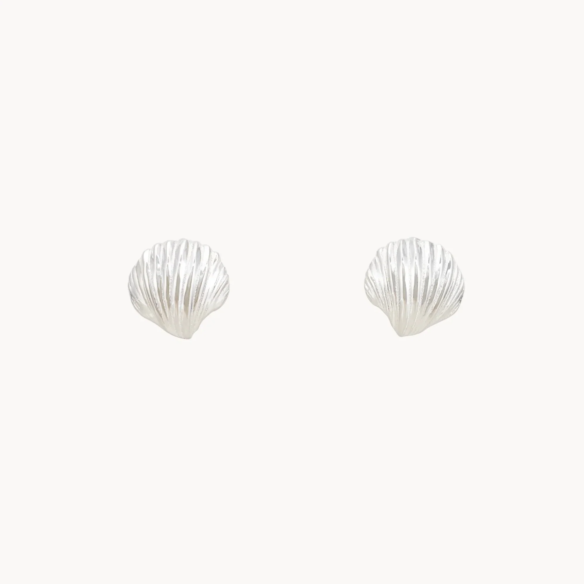High Tide Shell Earrings (Sterling Silver)