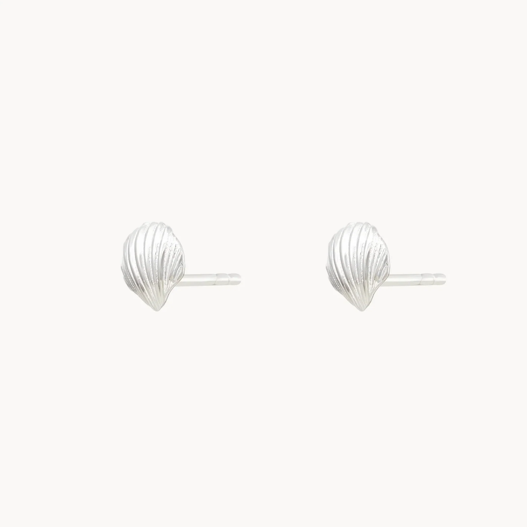 High Tide Shell Earrings (Sterling Silver) - Image 3