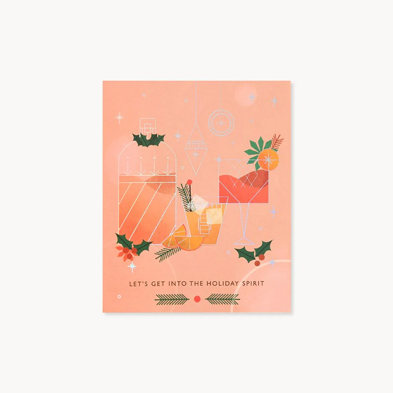 Holiday Spirits Card