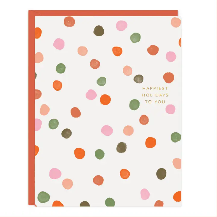 Holiday Confetti Card (Boxed Set of 6)
