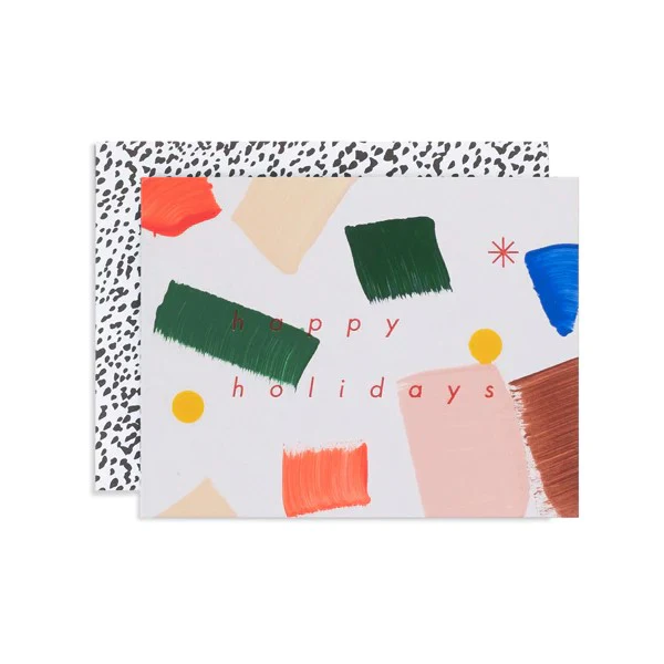 Holiday Confetti Card Boxed Set (Set of 6)