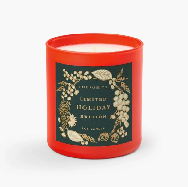 Holiday Glass Candle - Image 2
