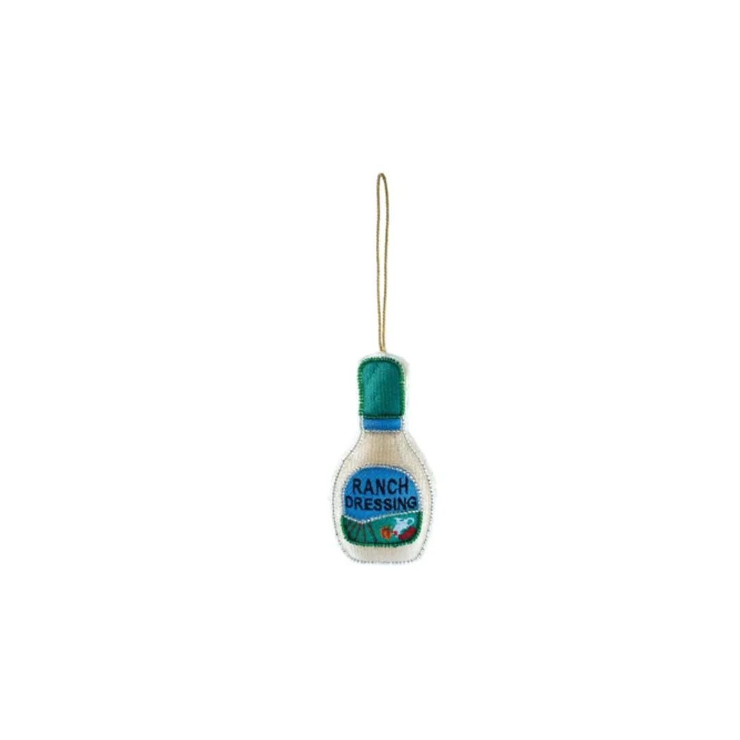 Beaded & Embroidered Condiment Ornament