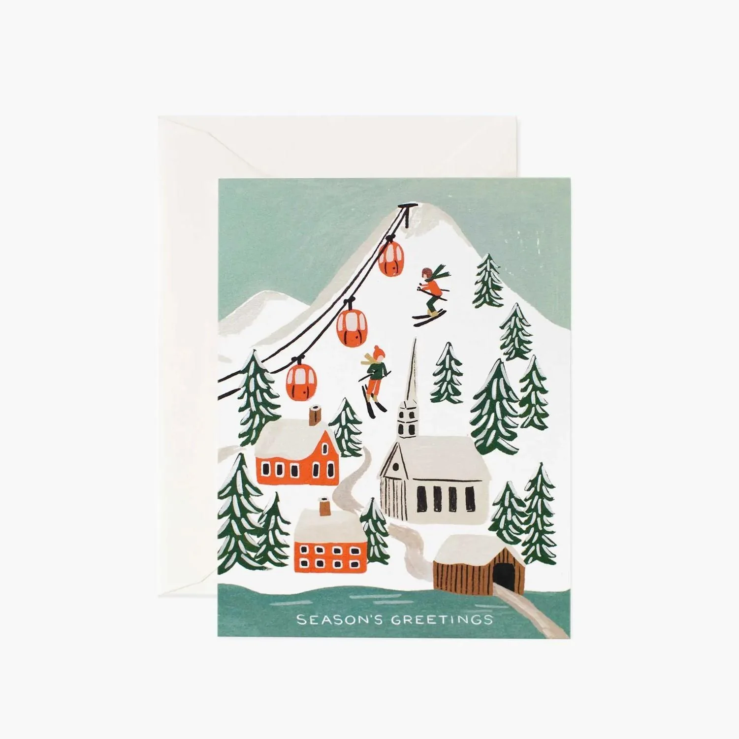 Holiday Snow Scene Card (Boxed Set of 8)