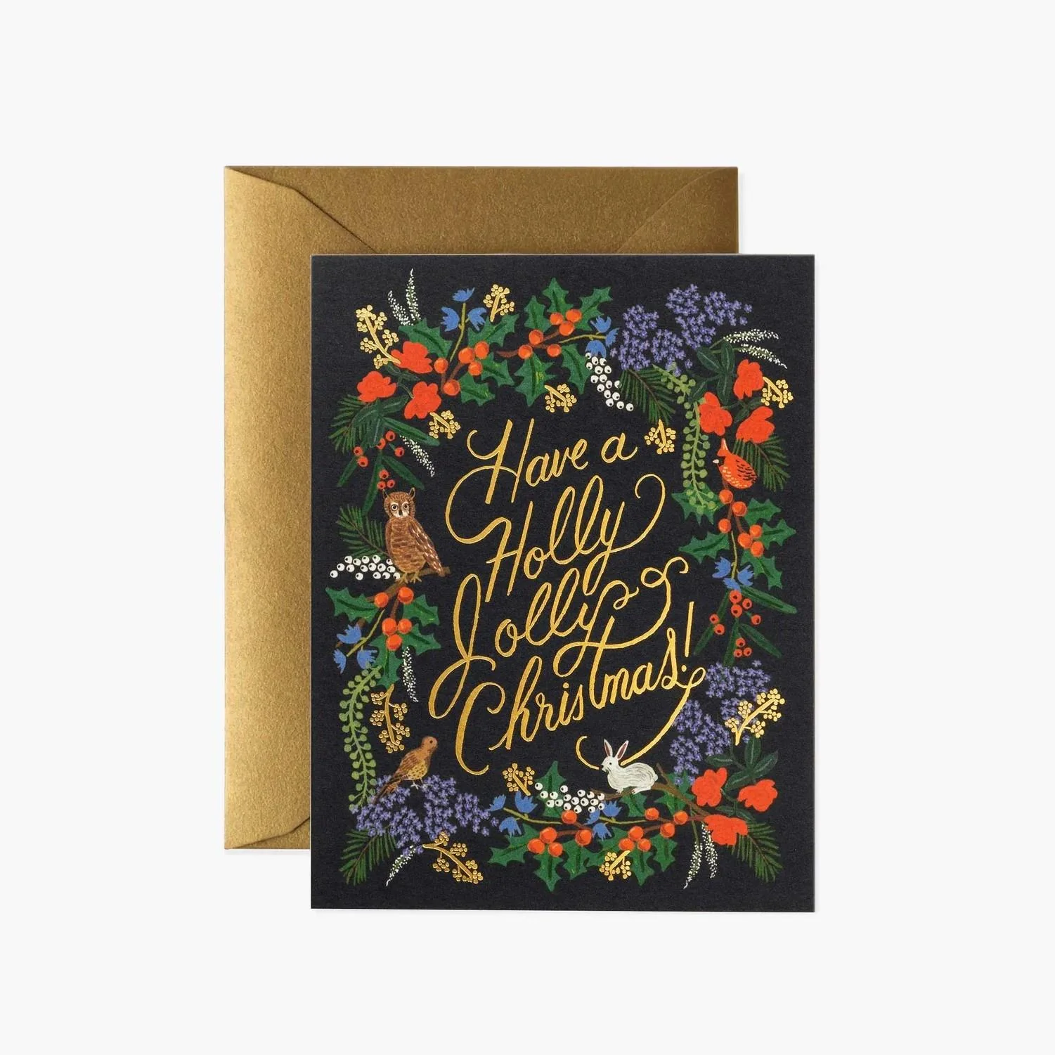 Holly Jolly Christmas Card