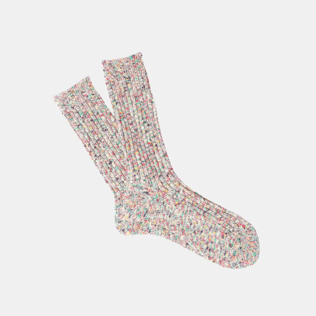 Homespun Art Yarn Crew Socks - Image 2