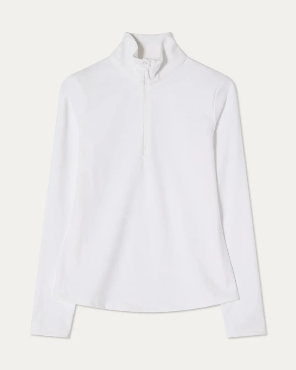 Honor Zipped Long Sleeve Women (White)