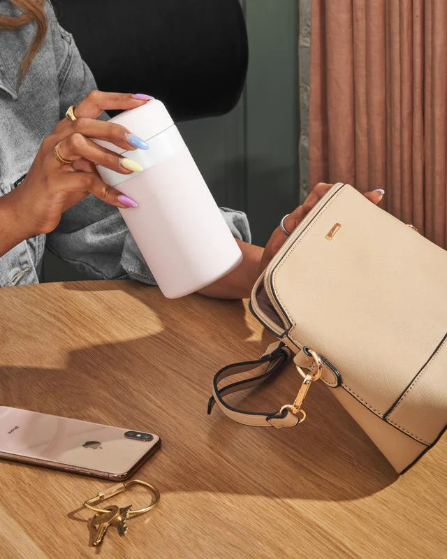 Insulated Ceramic Bottle (Blush) - Image 3
