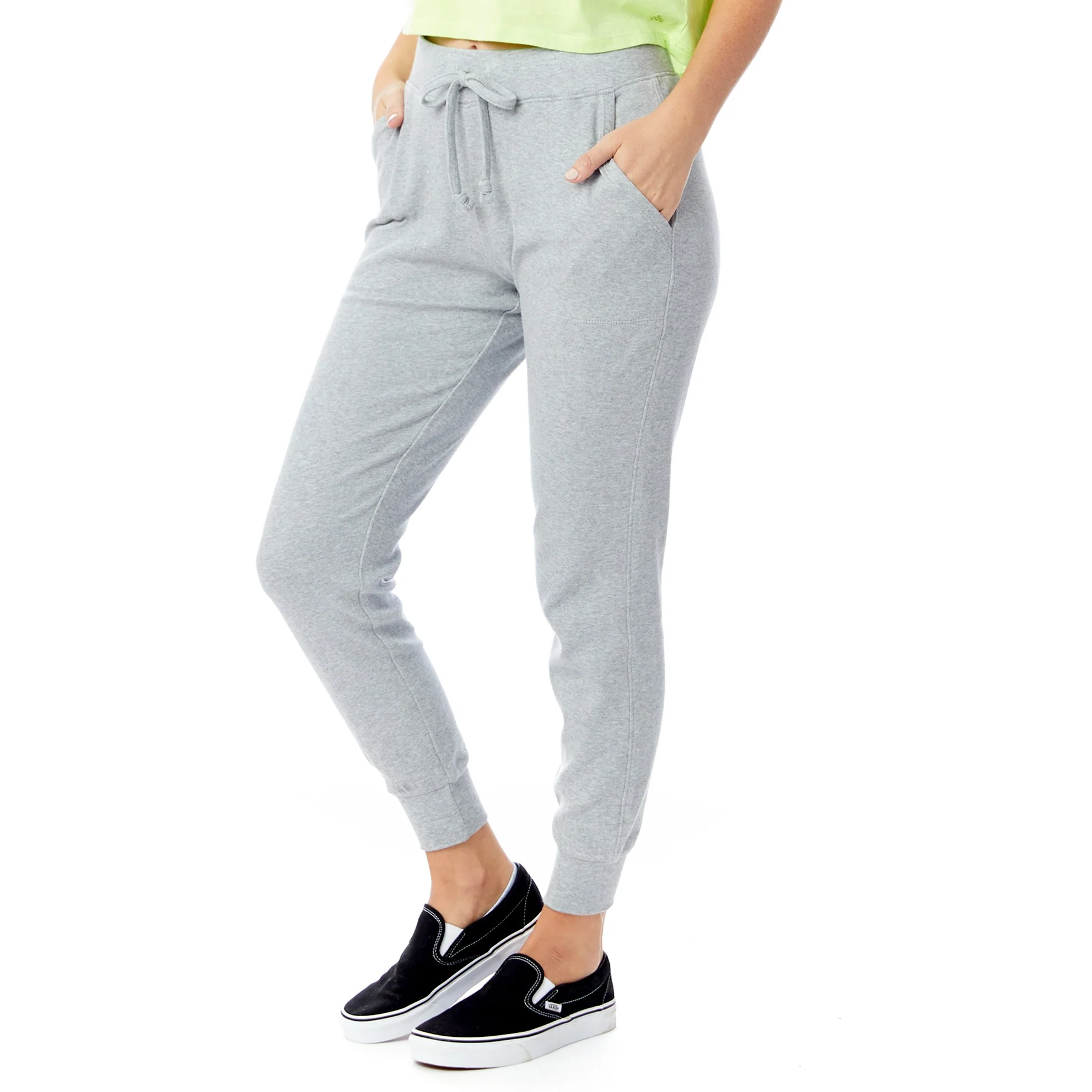 Interlock Jogger Pant (Heather Grey) - Image 2