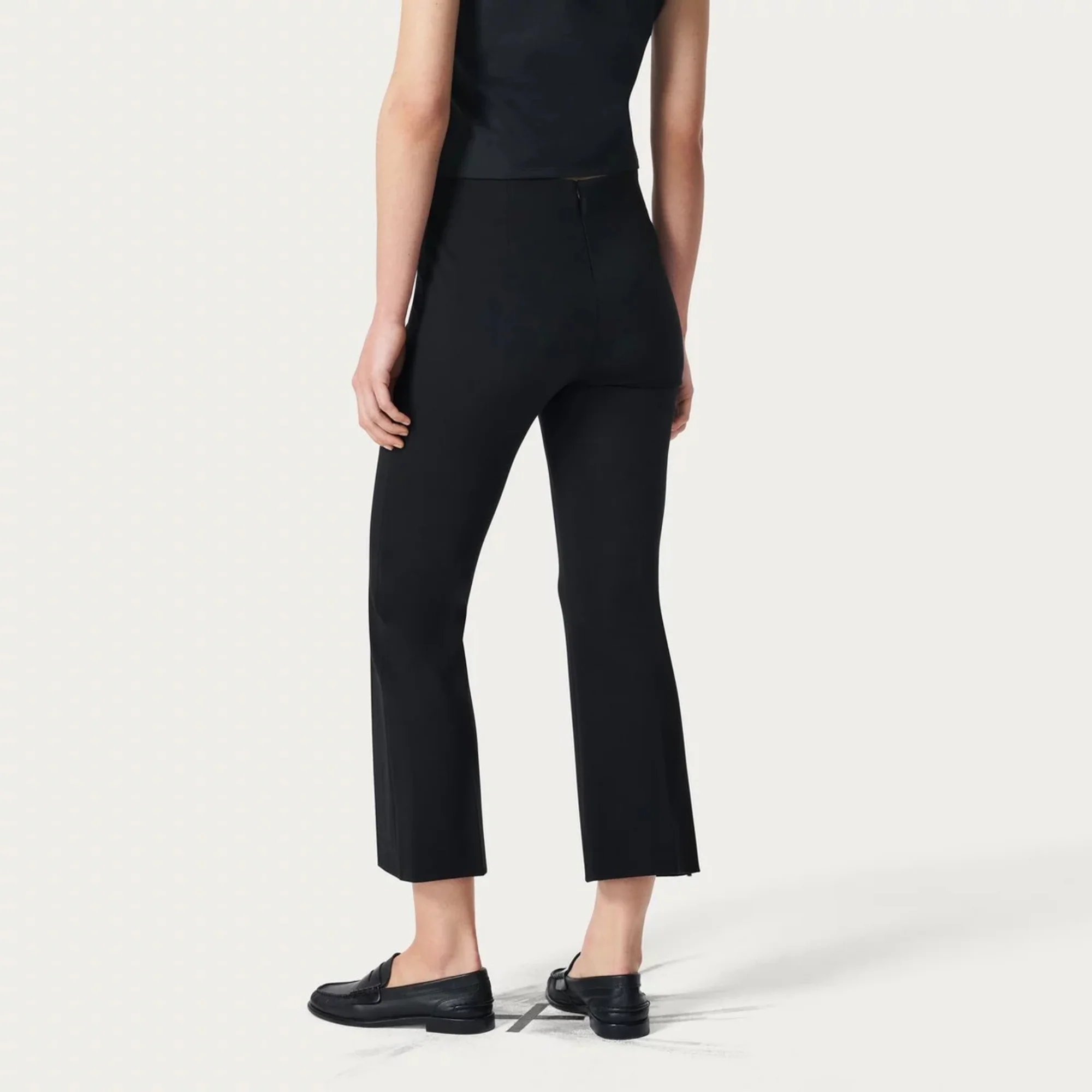 Irina Kick Flare Pants (Black) - Image 3