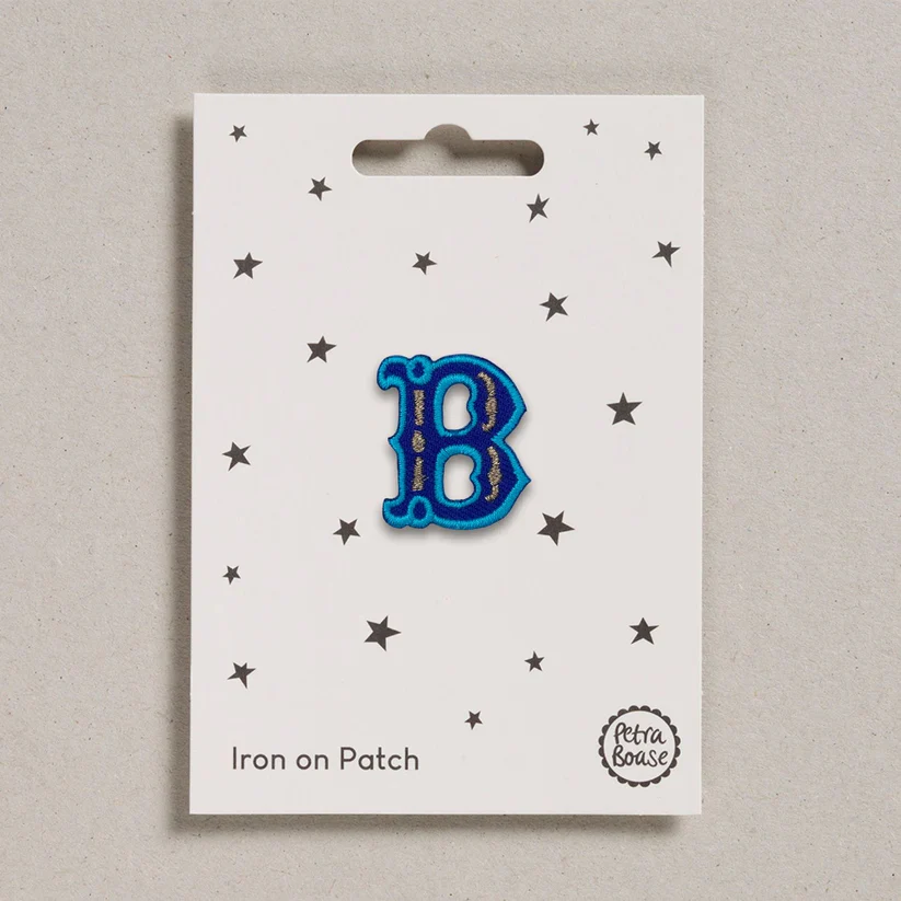 Iron-On Circus Font Letter Patch - Image 2