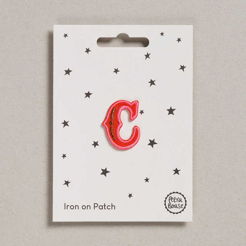 Iron-On Circus Font Letter Patch - Image 3