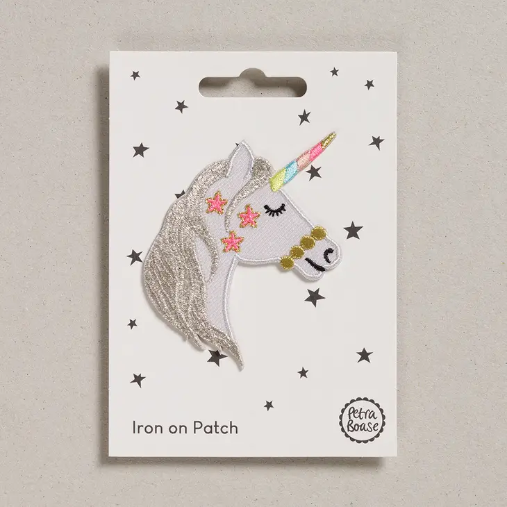 Iron-On Patch (Unicorn Head)