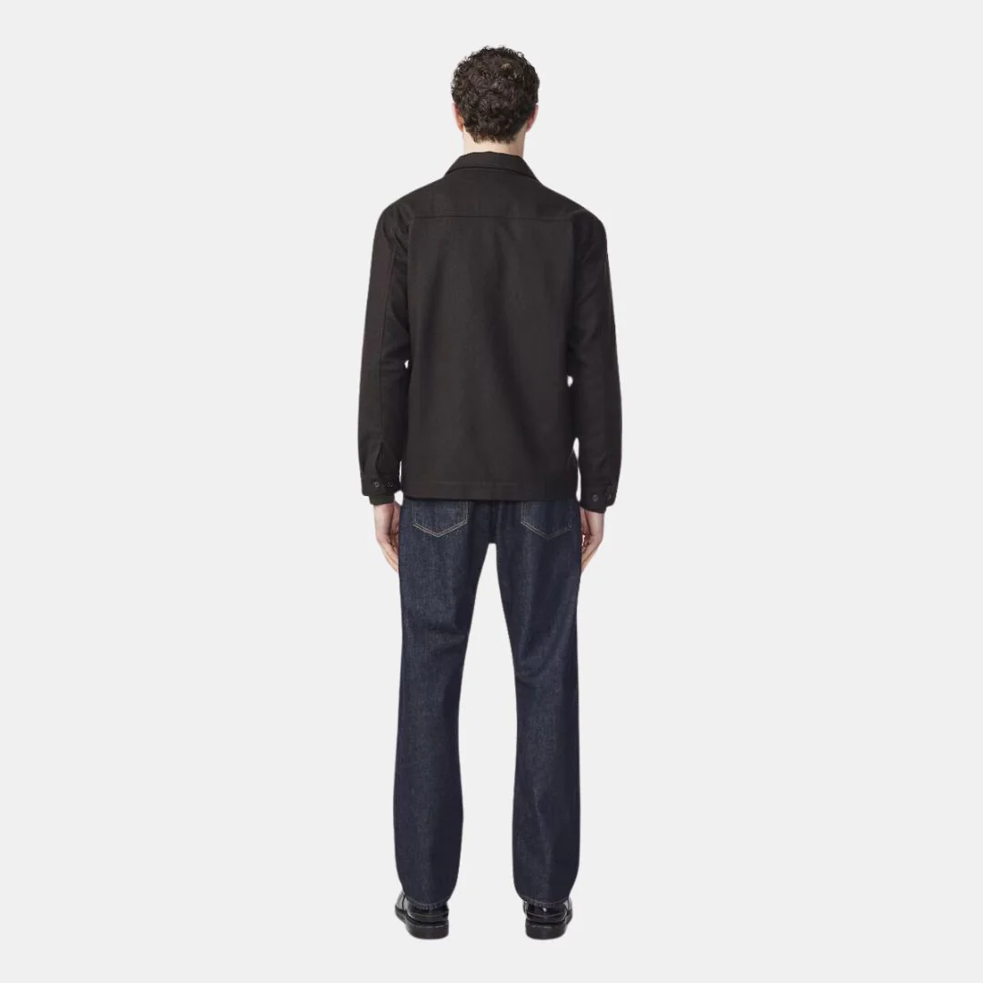 Isak 1630 Wool Blend Overshirt - Image 5