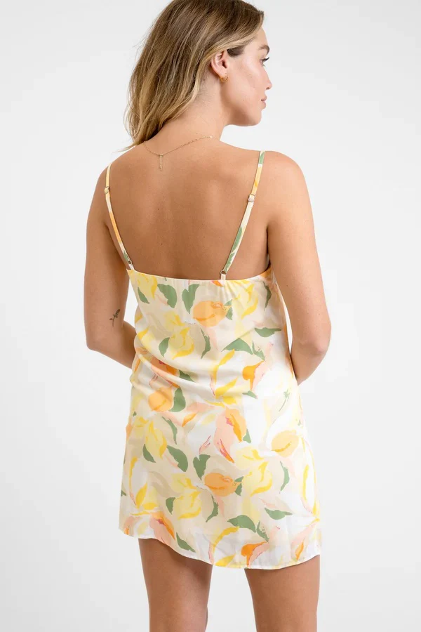Ivy Slip Mini Dress (Apricot) - Image 4
