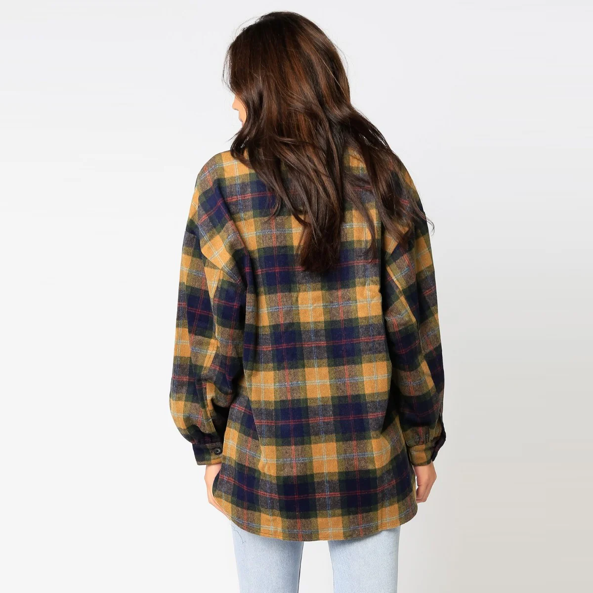 Jacket (Navy + Mustard) - Image 2