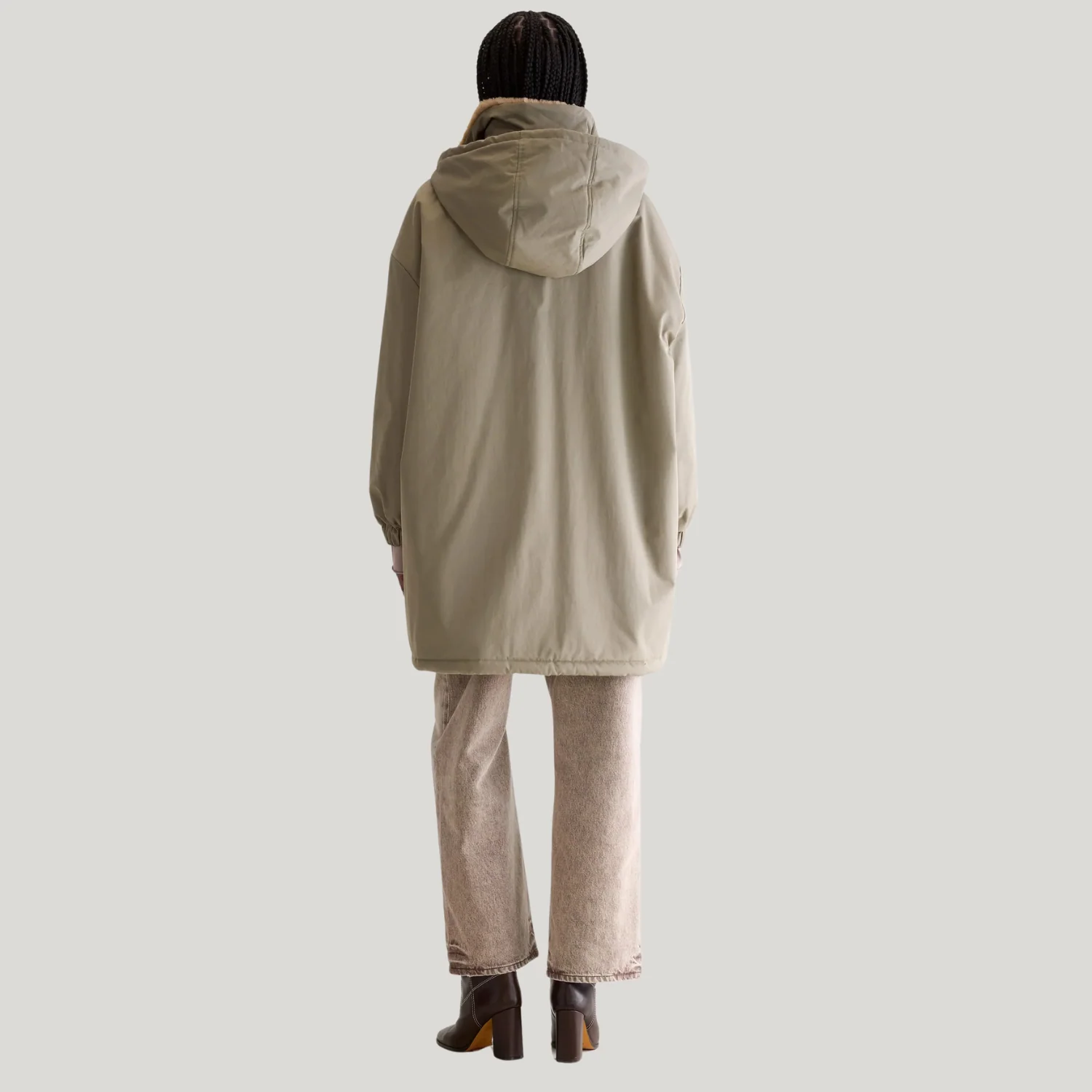 Jade Duffle Parka (Dust) - Image 3