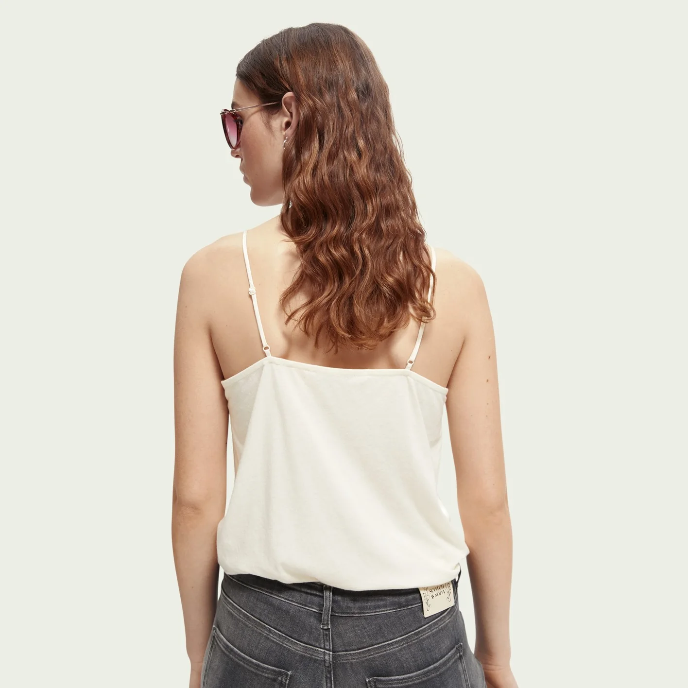 Jersey Tank Top (Cream) - Image 2