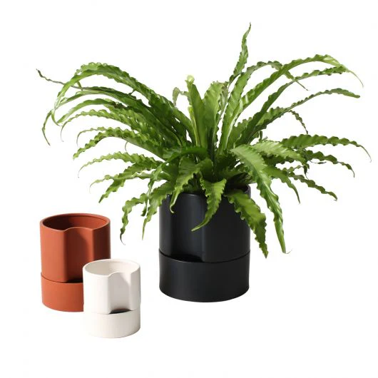 Jett Self-Watering Pot | Terracotta (Medium) - Image 2