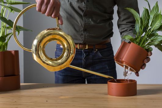 Jett Self-Watering Pot | Terracotta (Medium) - Image 3