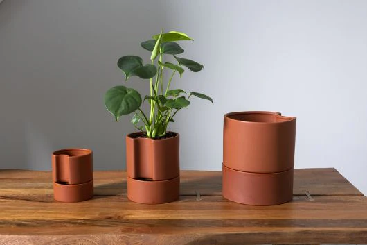 Jett Self-Watering Pot | Terracotta (Medium) - Image 4