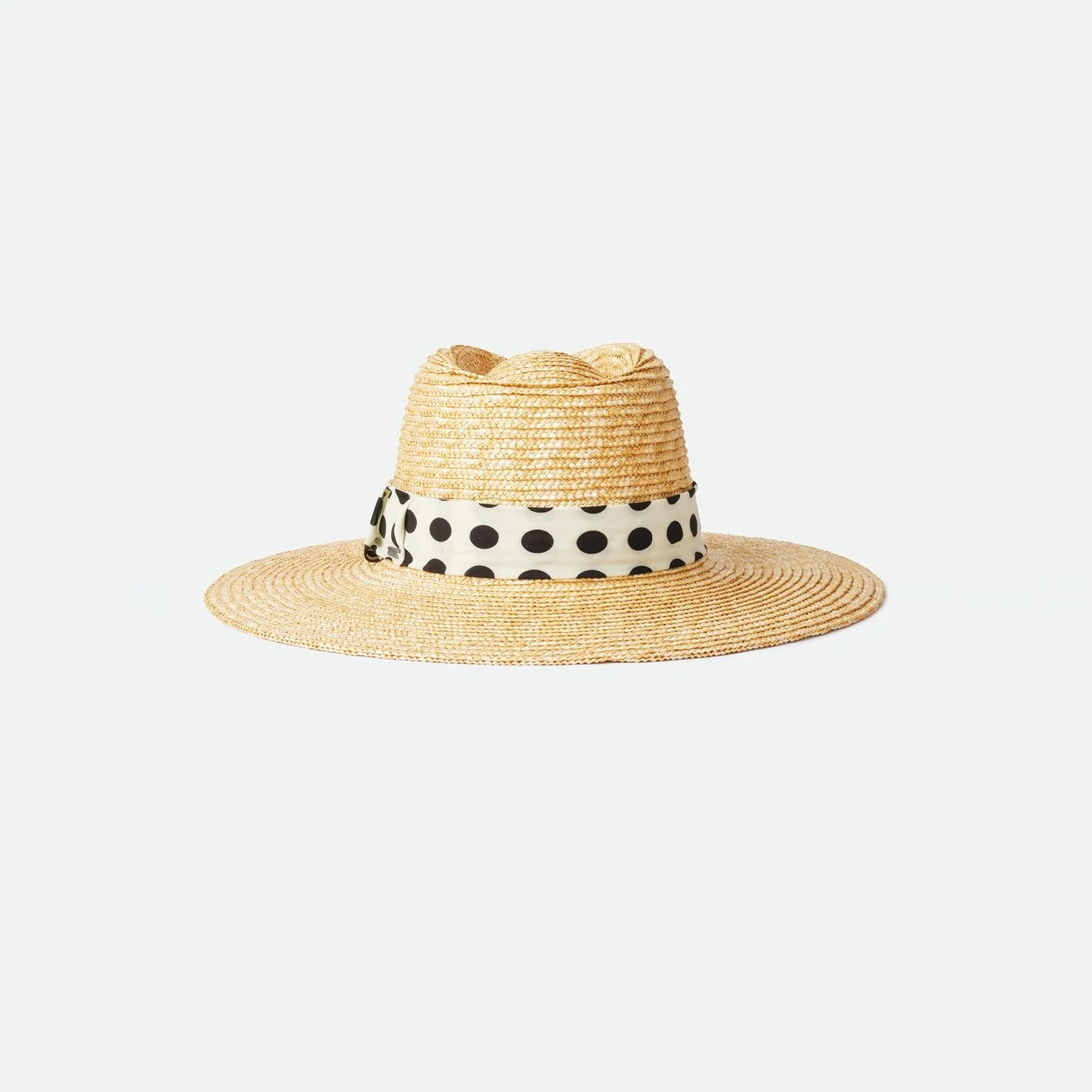 Joanna Hat (Honey + Black Dot)