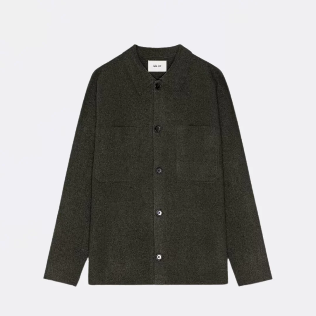 Jonas 6398 Boiled Merino Wool Overshirt