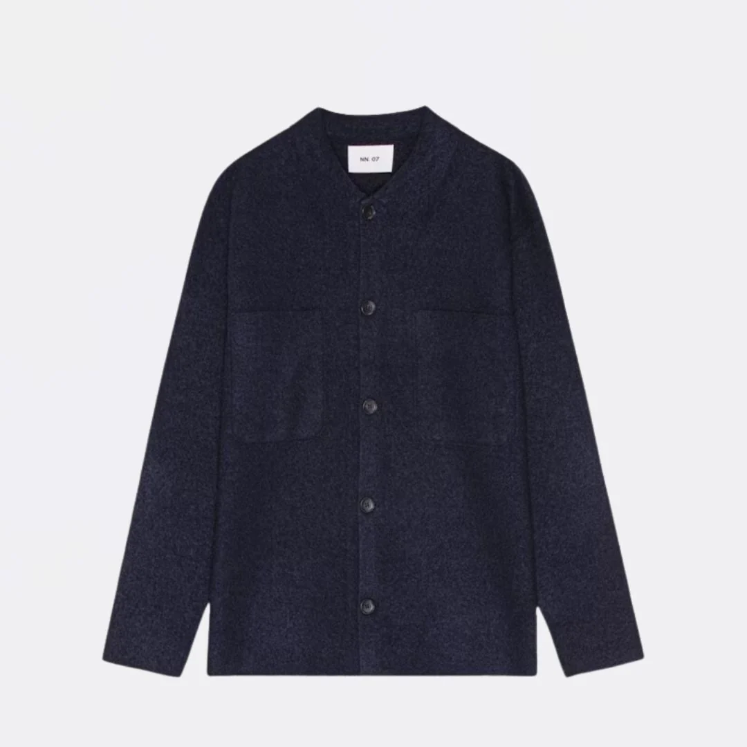 Jonas 6398 Boiled Merino Wool Overshirt - Image 3
