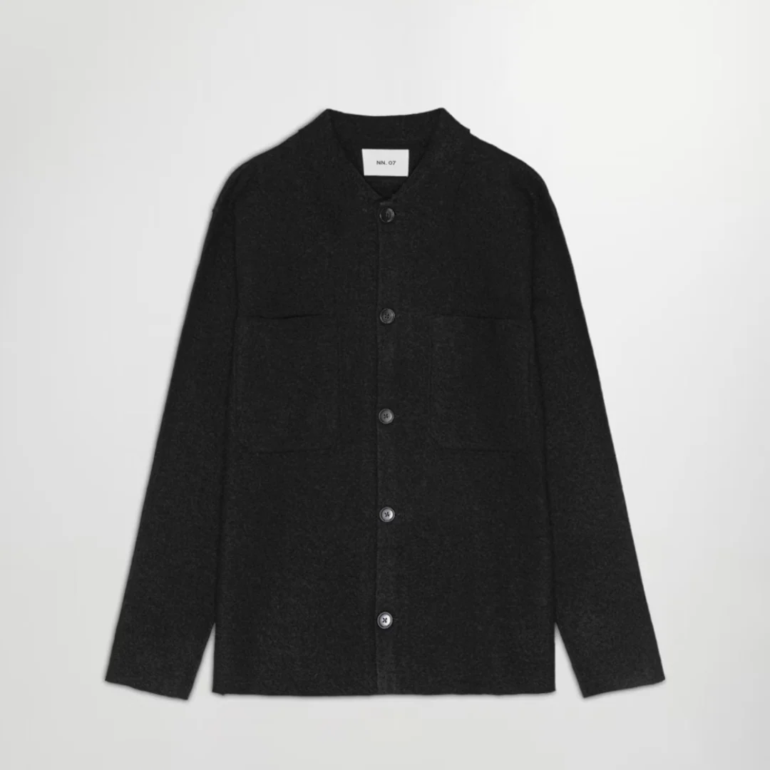 Jonas 6398 Boiled Merino Wool Overshirt - Image 5