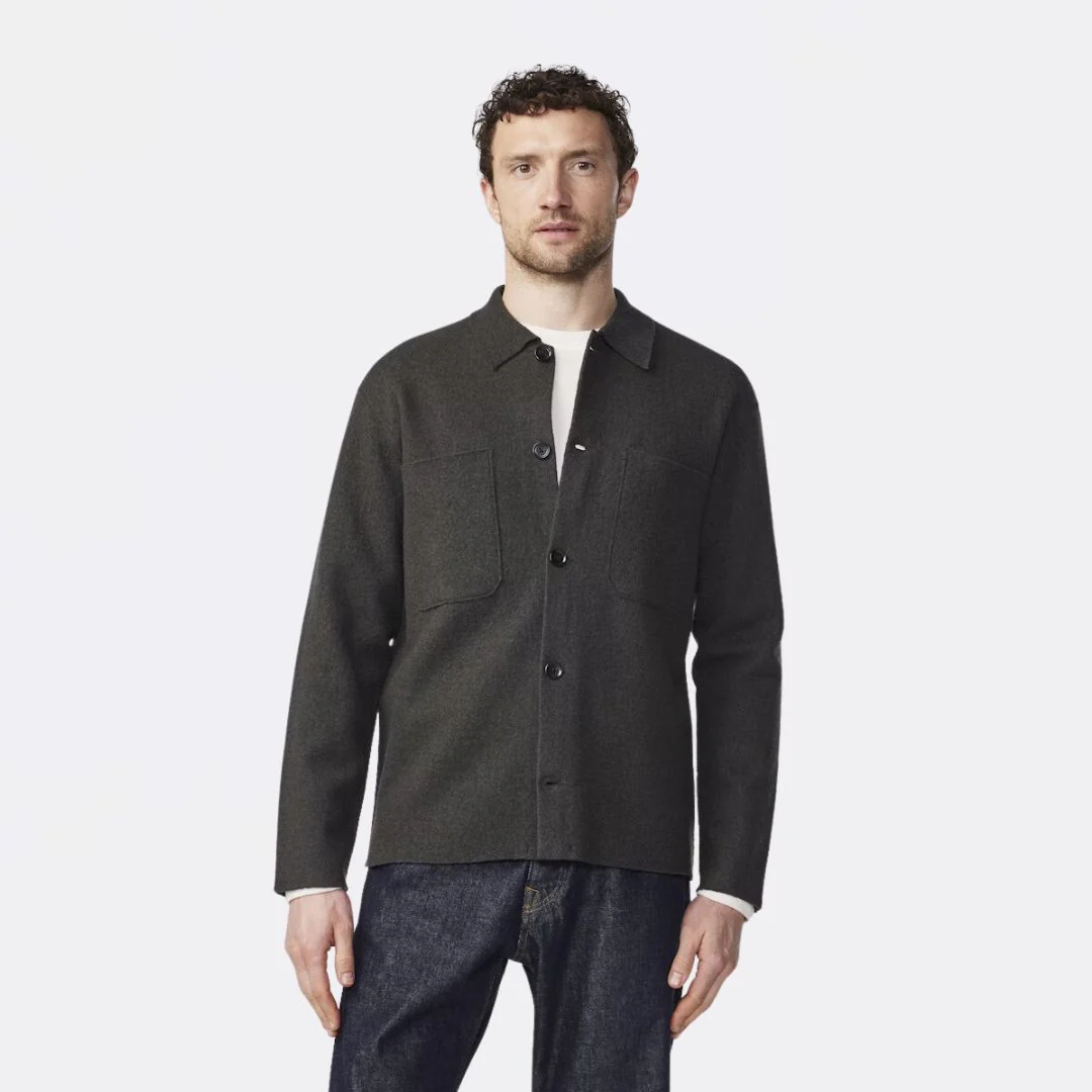 Jonas 6398 Boiled Merino Wool Overshirt - Image 6