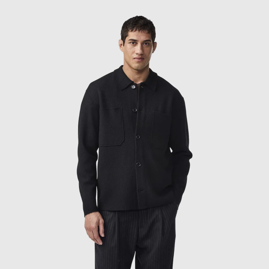 Jonas 6398 Boiled Merino Wool Overshirt - Image 9