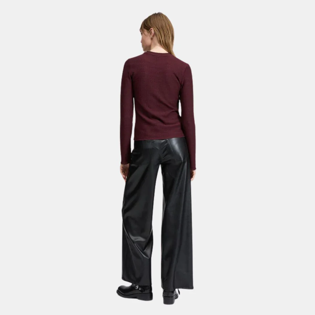 Julia Long Sleeve (Dark Purple) - Image 2