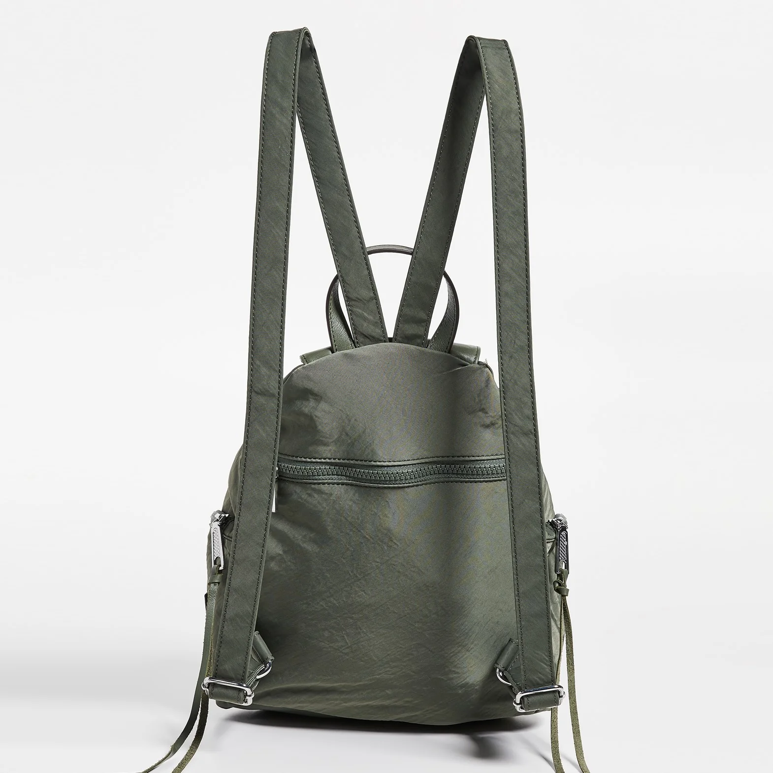 Julian Nylon Backpack (Olive) - Image 2