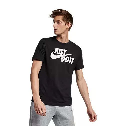 Just Do It Swoosh Tee (Black)