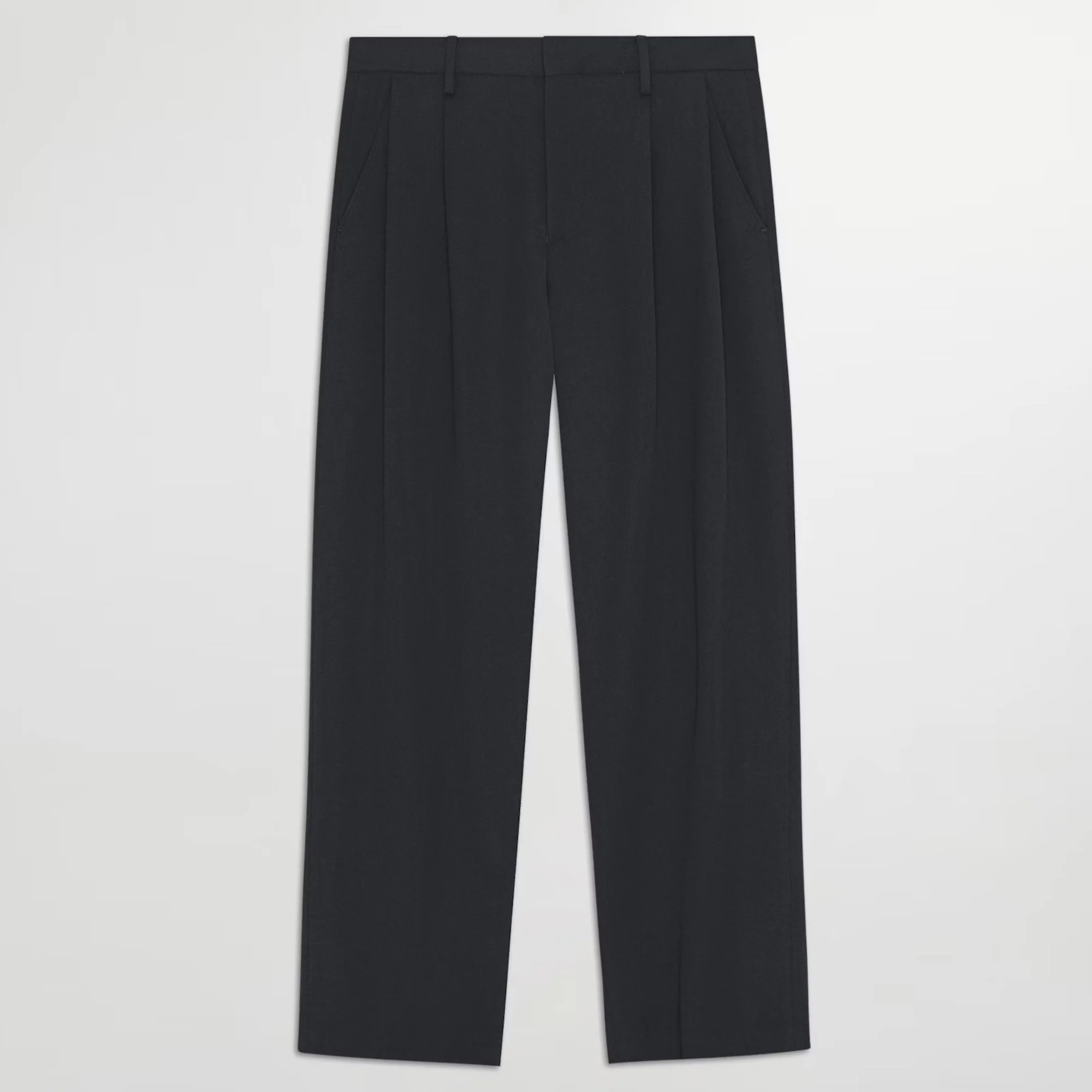 Justin 10002 Herringbone Relaxed Fit Pant (Deep Navy) - Image 5