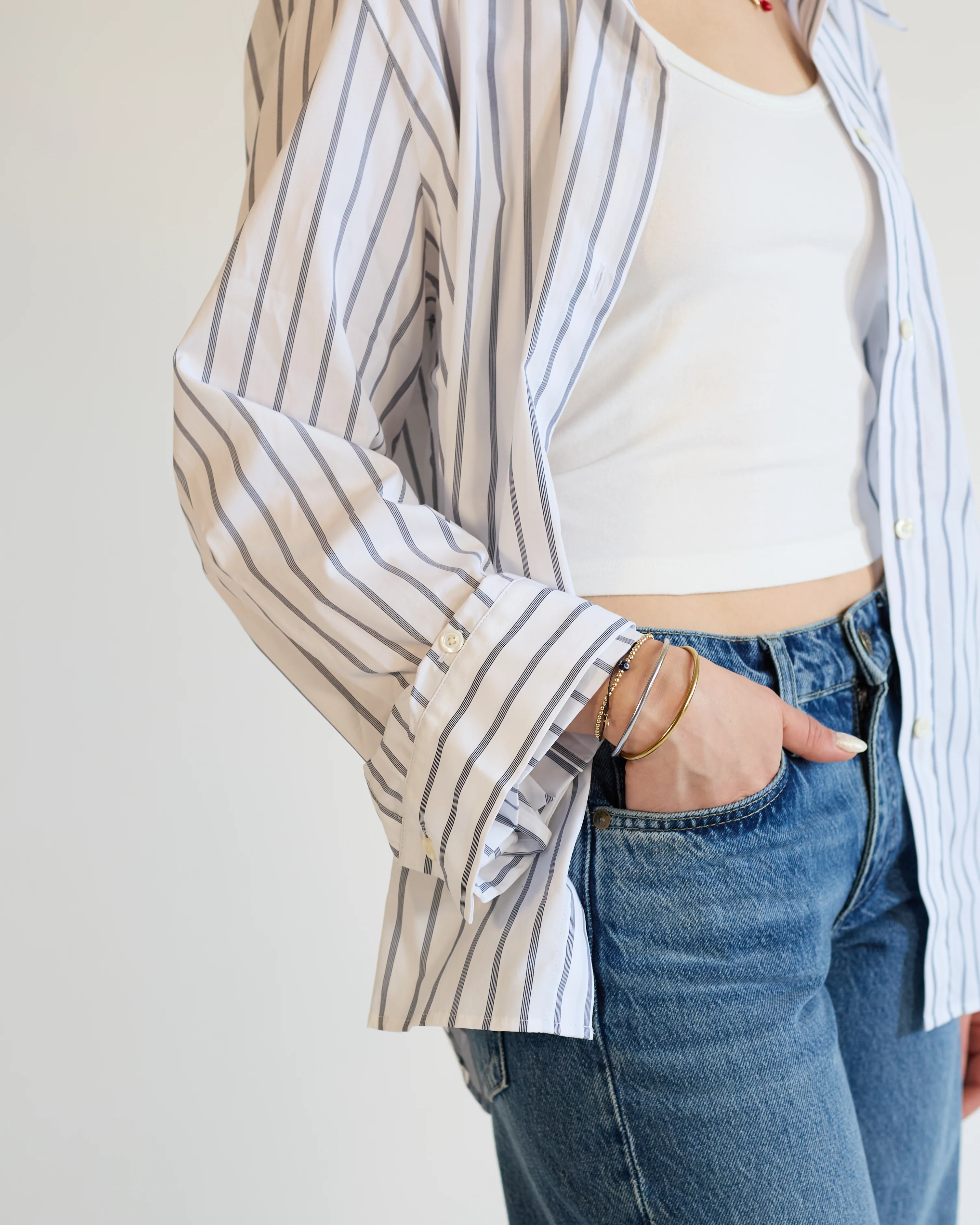 Kat 5163 Stripe Regular Length Shirt - Image 15