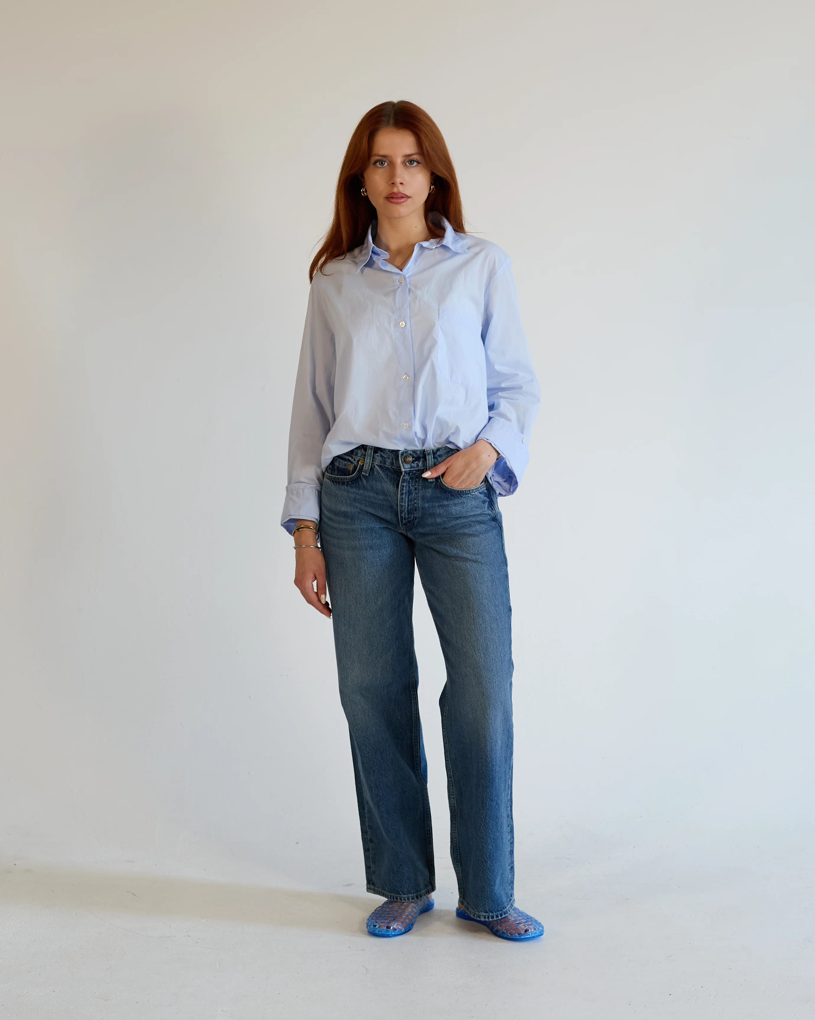 Kat 80s Poplin Shirt - Image 11