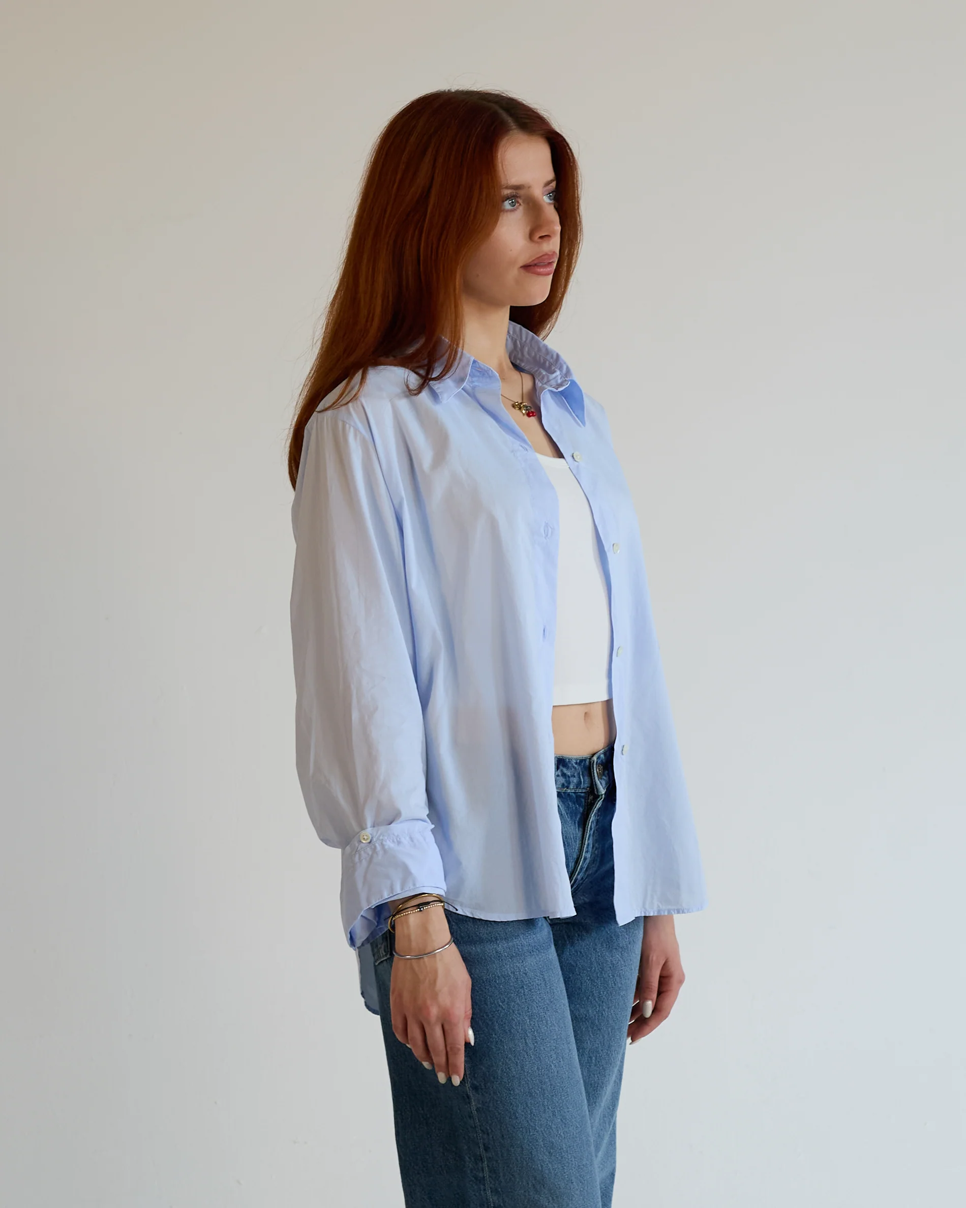 Kat 80s Poplin Shirt - Image 13
