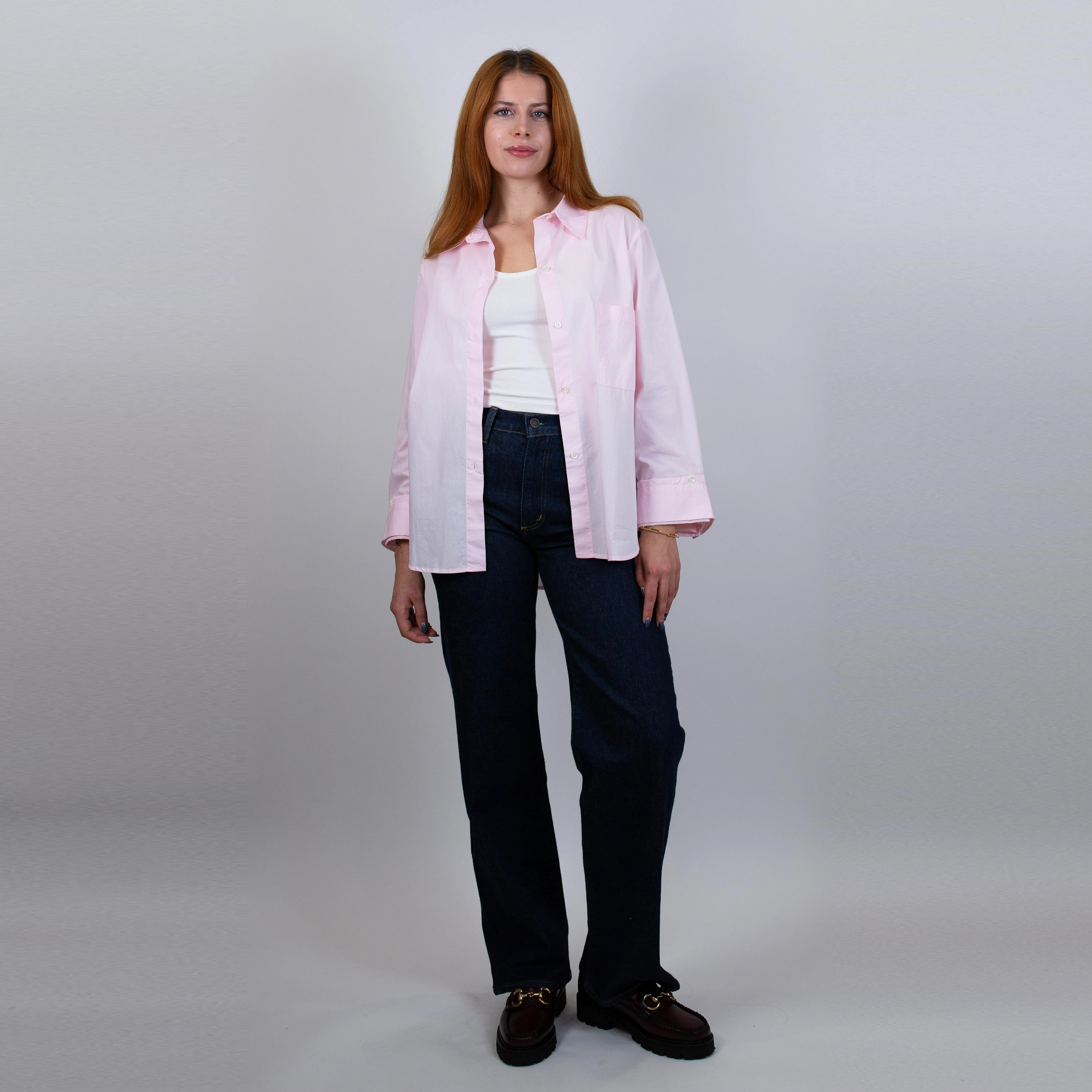Kat Poplin Reg Length Shirt - Image 17