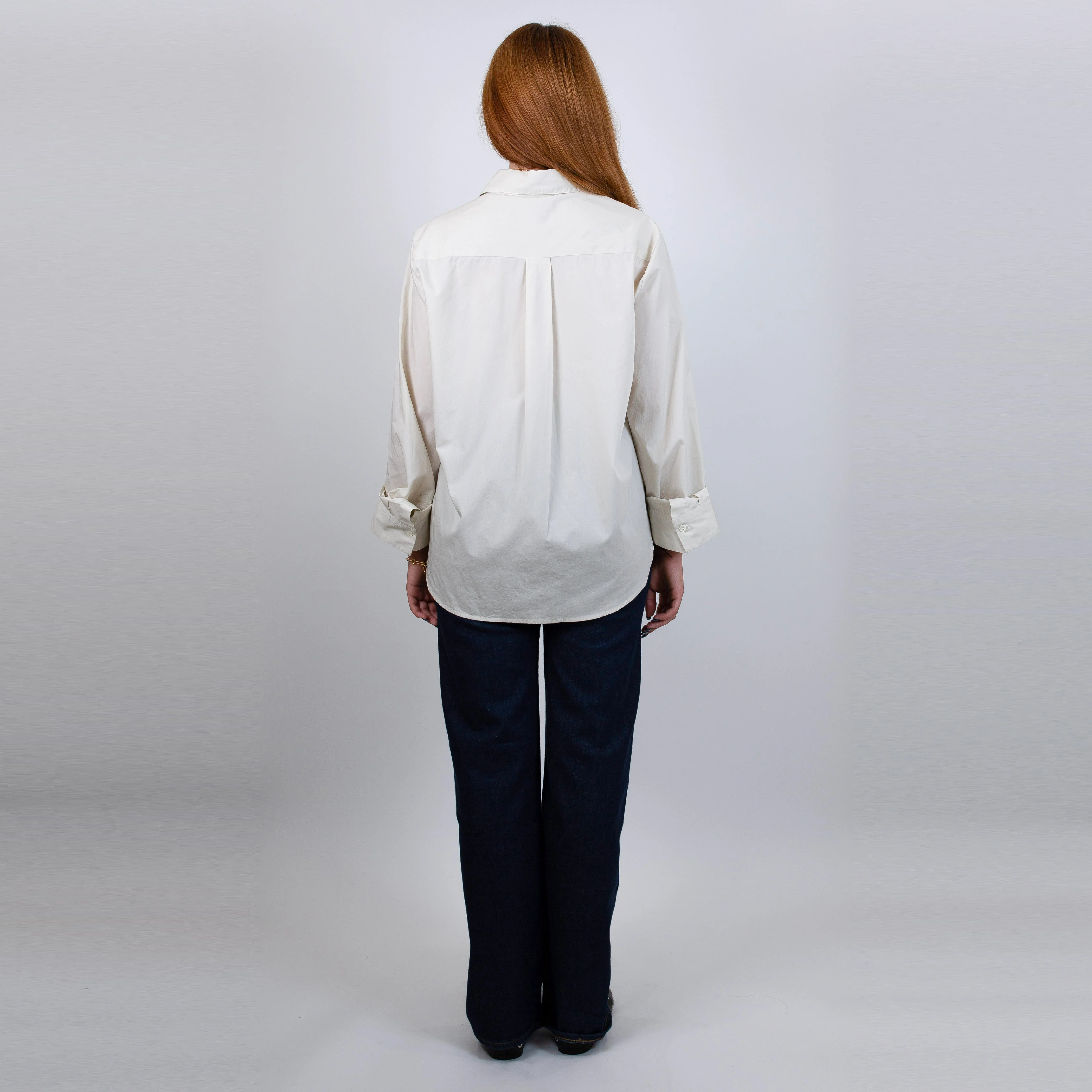 Kat Poplin Reg Length Shirt - Image 9