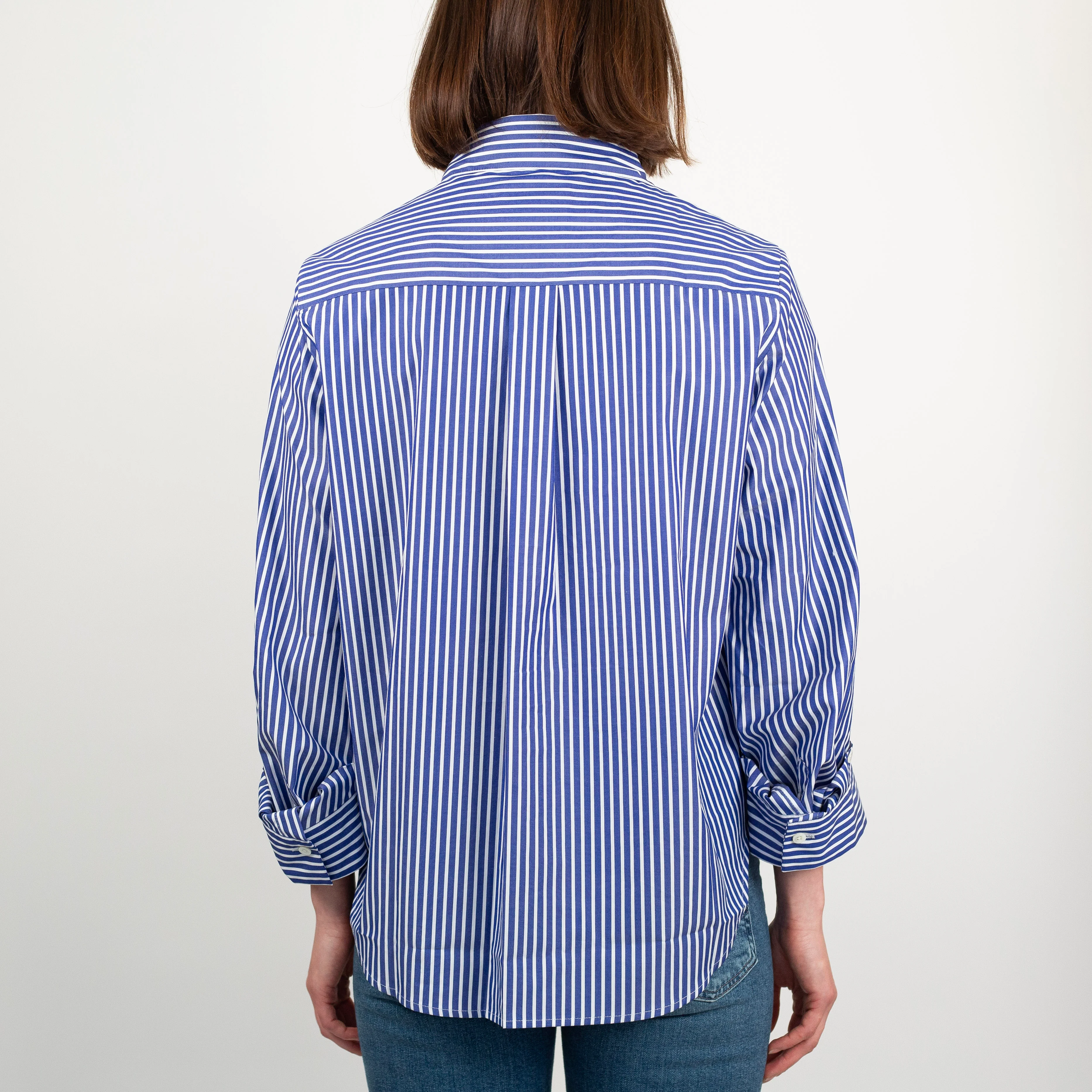 Kat Stripe Button Down Shirt - Image 5