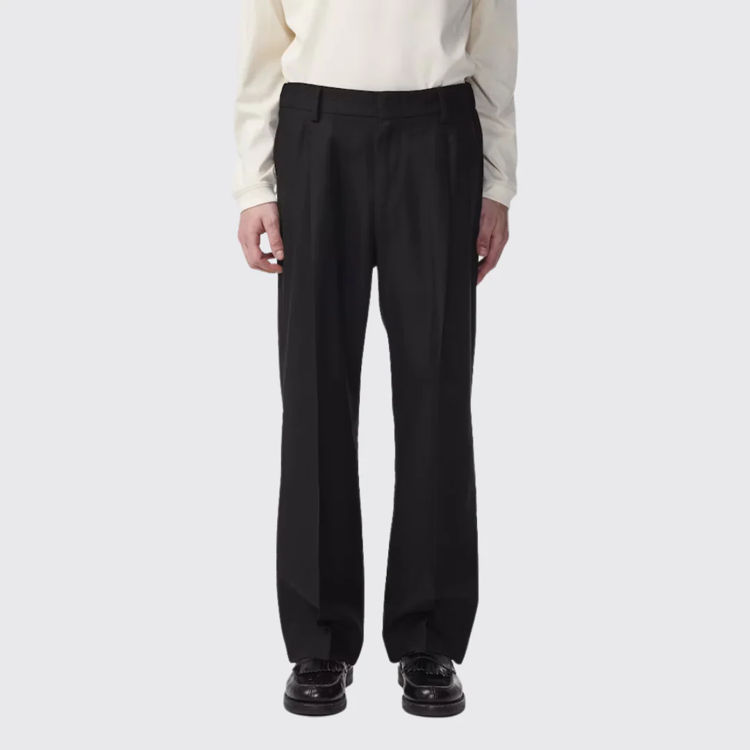 Kay 10003 Relaxed Fit Linen Blend Trouser - Image 3