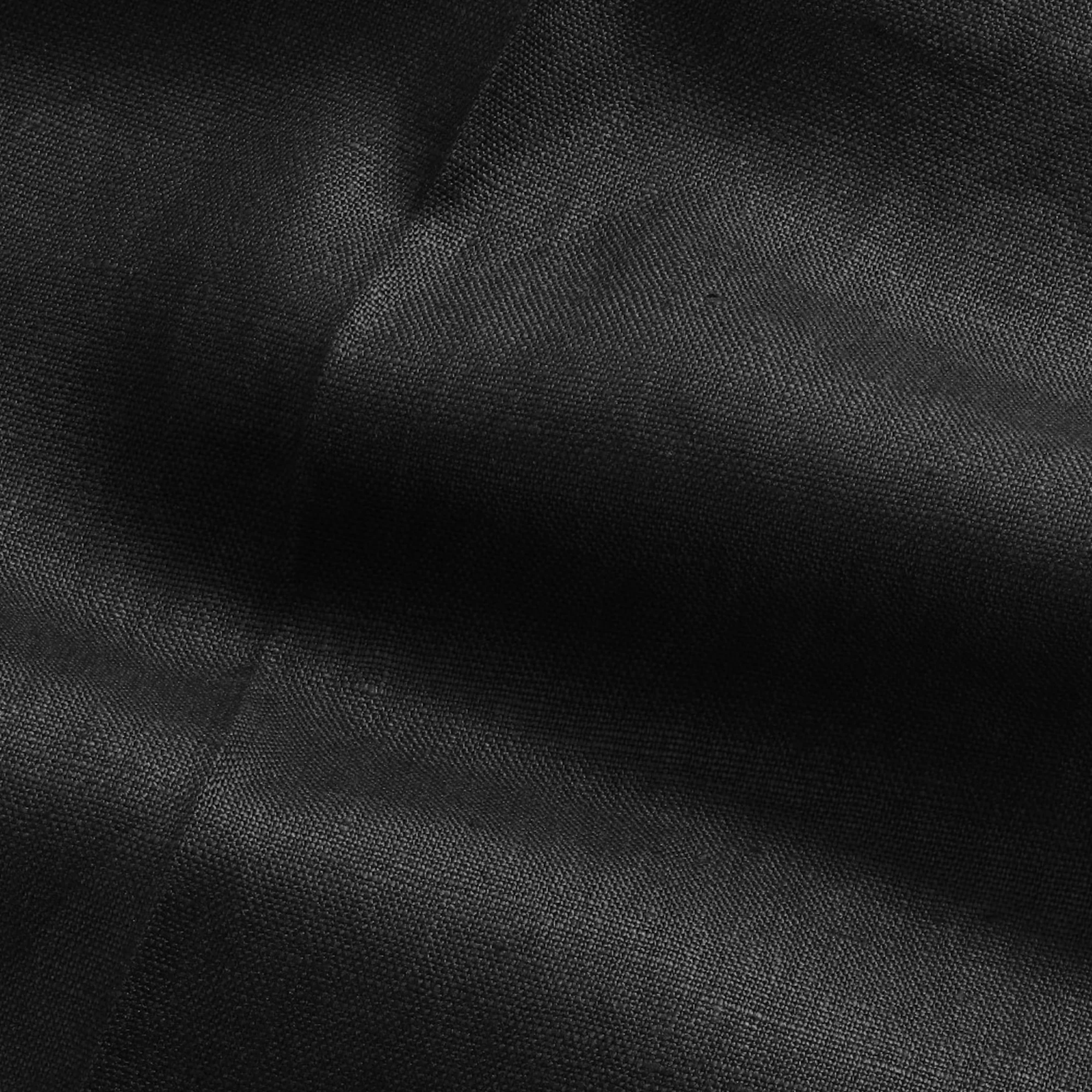 Kay 1454 Relaxed Fit Linen Trouser (Black) - Image 5