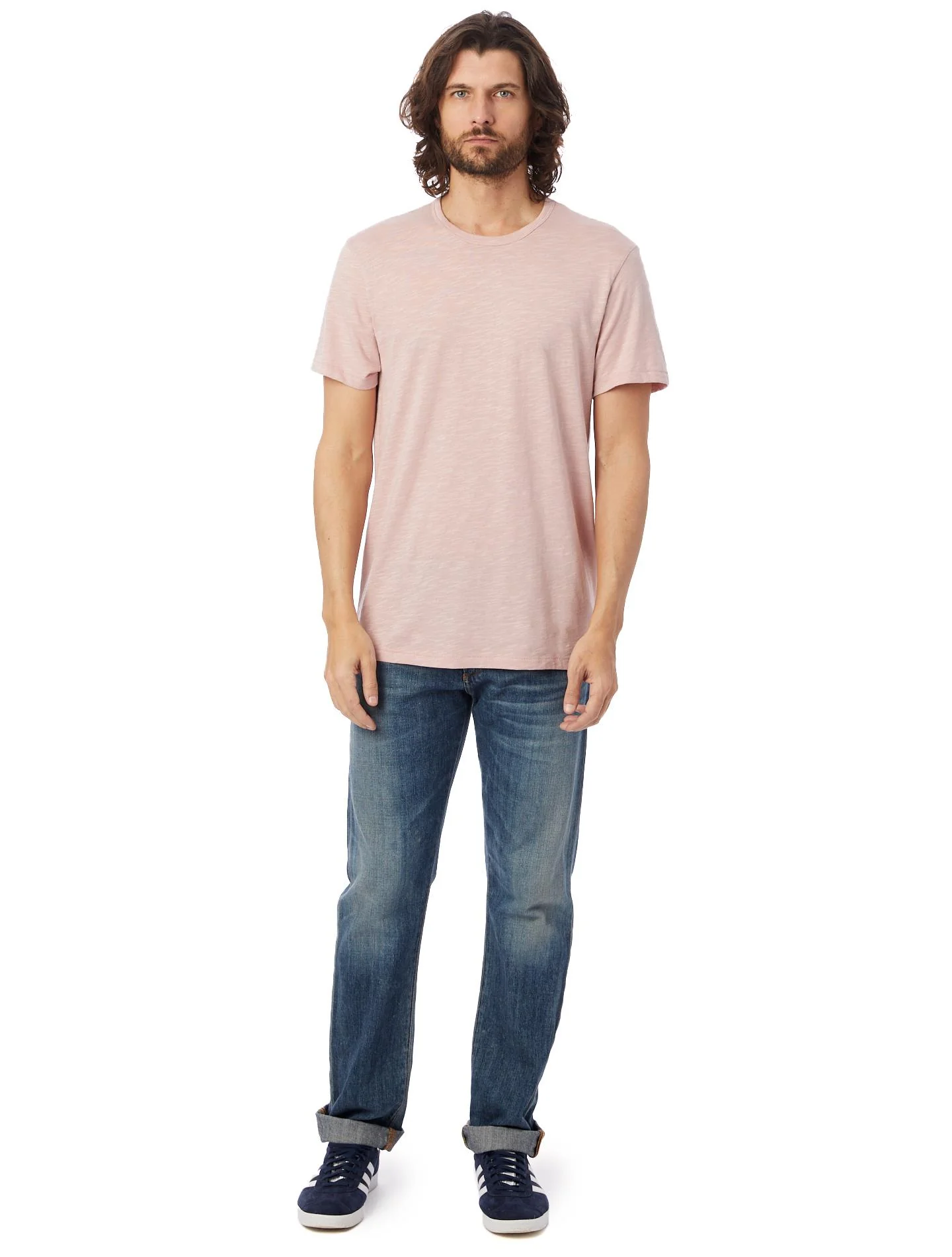 Keeper Weathered Slub Tee (Rose) - Image 3