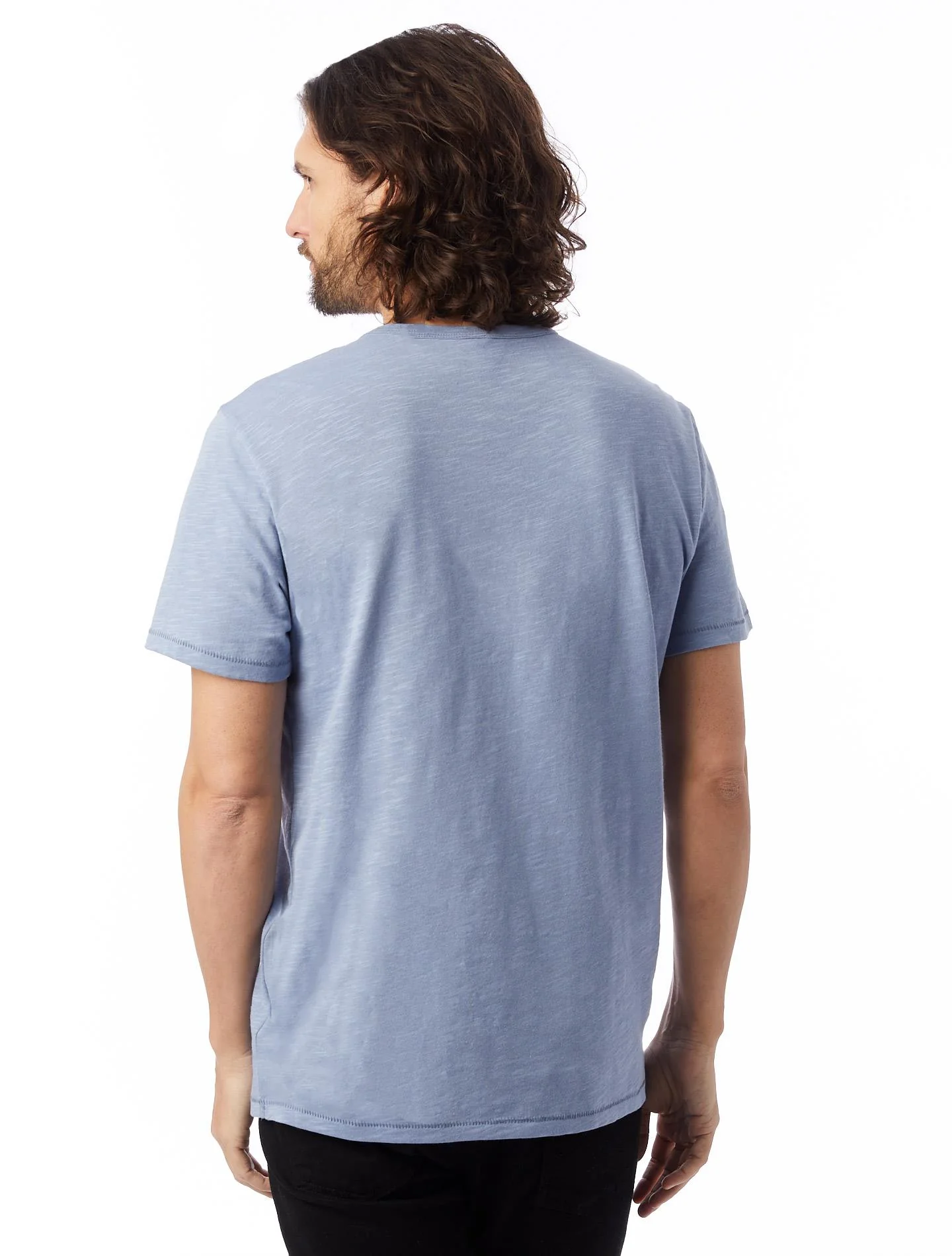 Keeper Weathered Slub Tee (Stonewash Blue) - Image 4