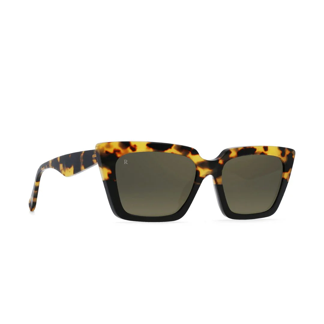 Keera Sunglasses (Coral Tortoise + Bronze Mirror) - Image 2