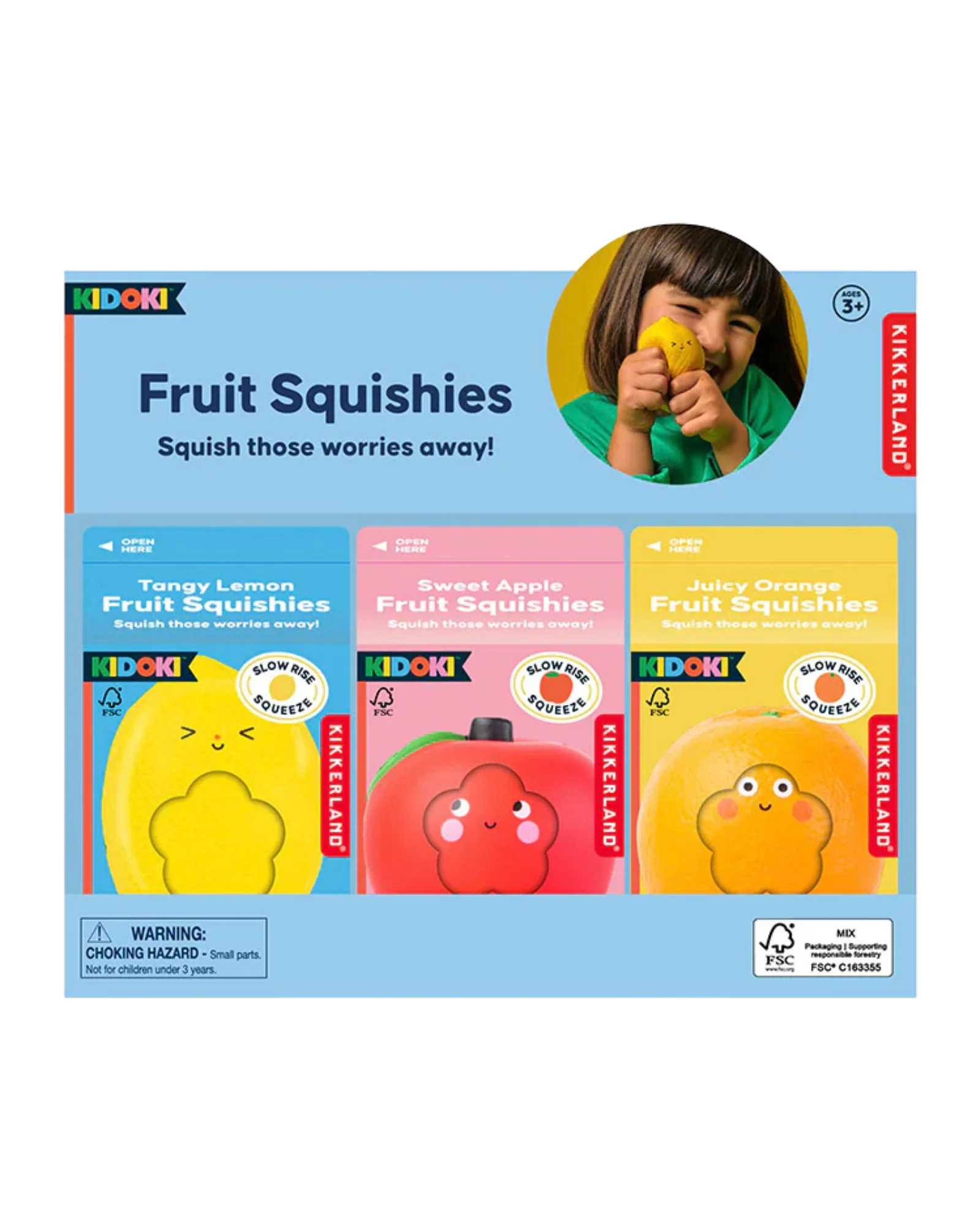 Kidoki Fruit Squishies