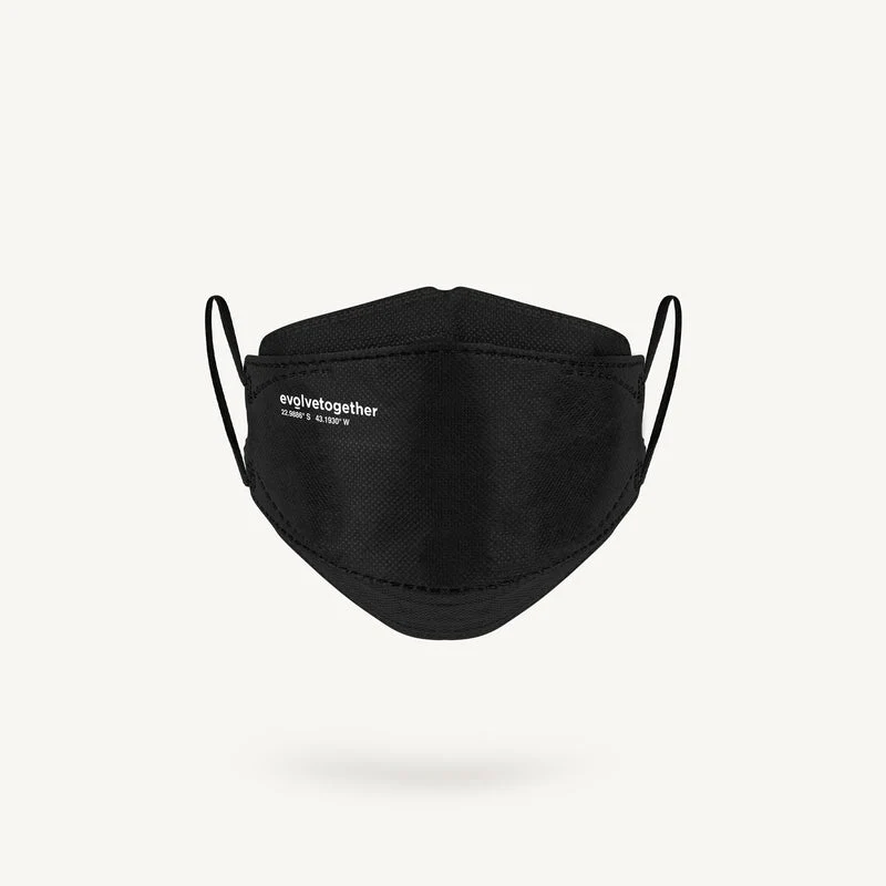 KN95 Face Mask 5 Pack (Black) - Image 2