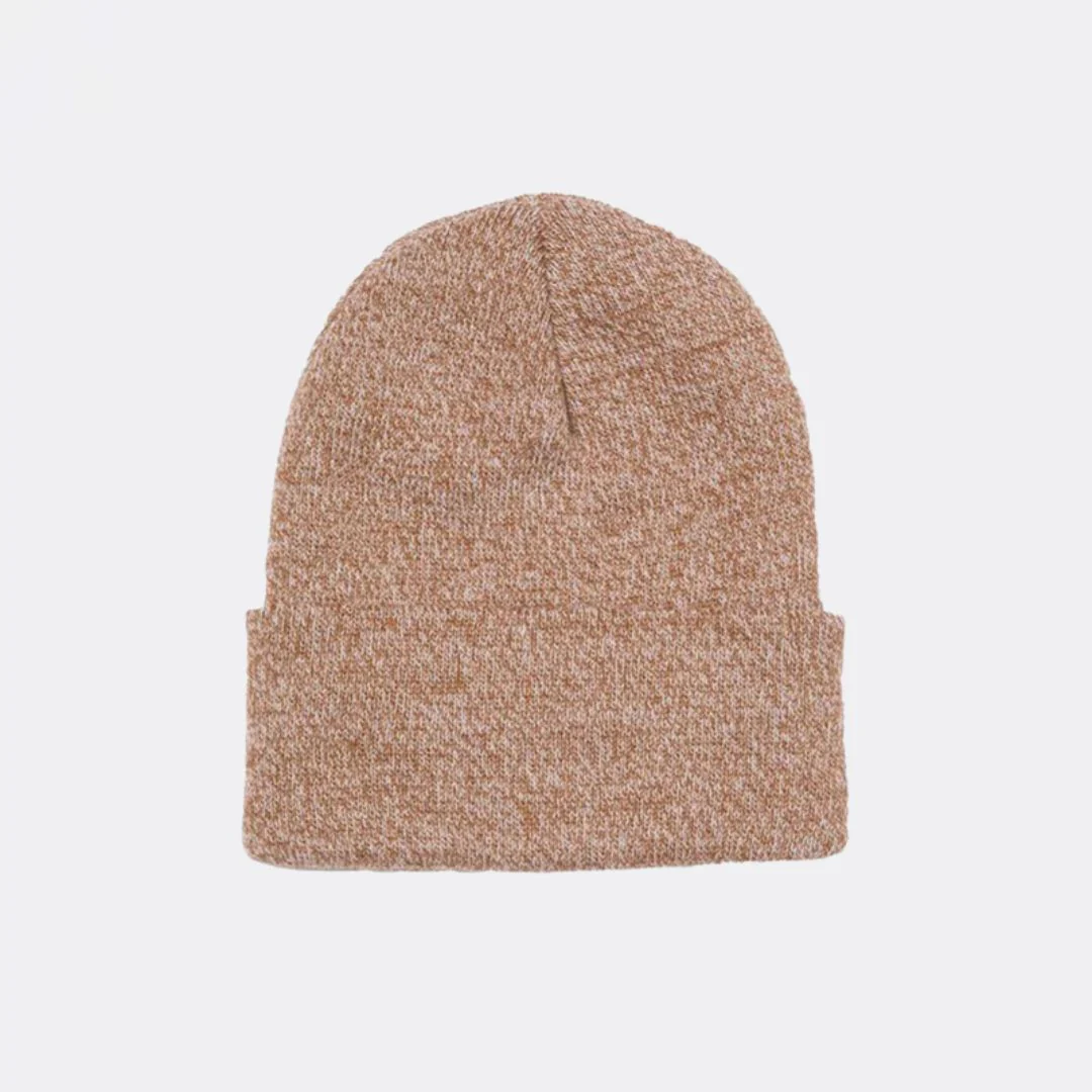 Knit Watch Cap (Copper Marl)