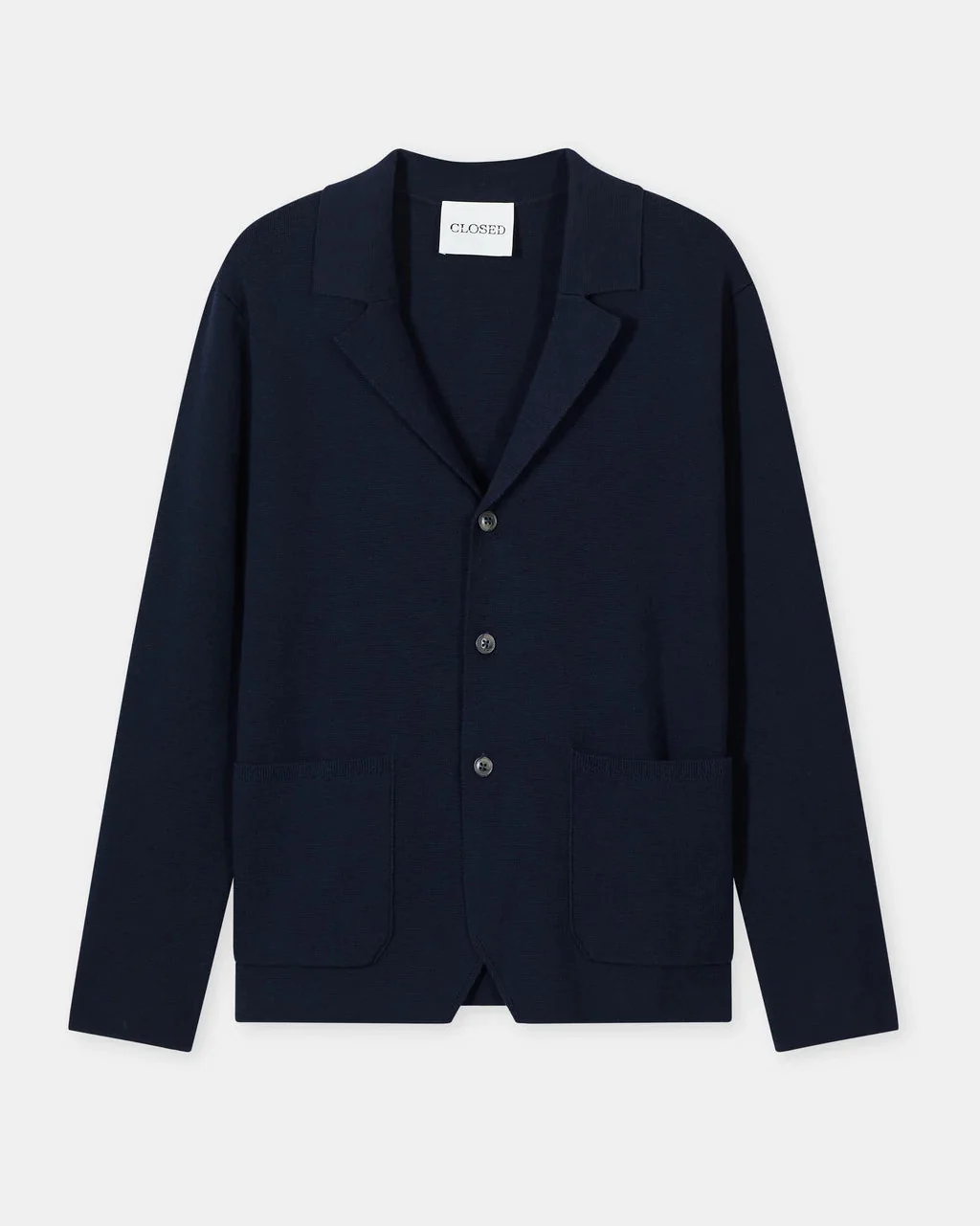 Knitted Blazer (Dark Night) - Image 3